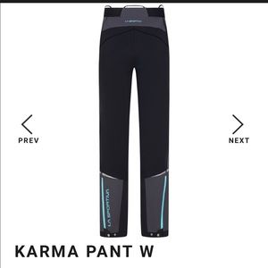 size medium la sportiva karma pants
